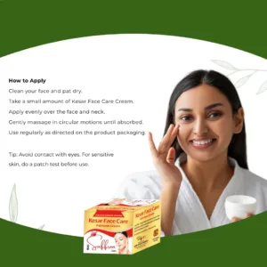 kesar face care fairness cream