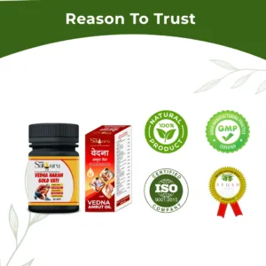 Vedna Haran Gold Pain Relief Combo