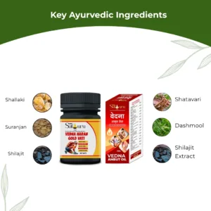 Vedna Haran Gold Pain Relief Combo