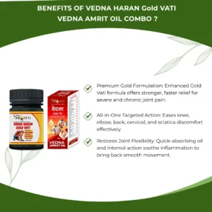 Vedna Haran Gold Pain Relief Combo